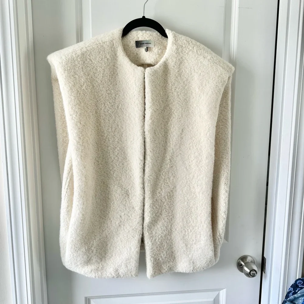 NWOT Isabel Marant Gwendiah Vest S - Picture 3 of 4